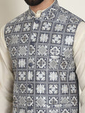 SOJANYA Jaket Nehru Sulam Lelaki