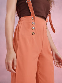 DressBerry Women Detachable Straps Trousers
