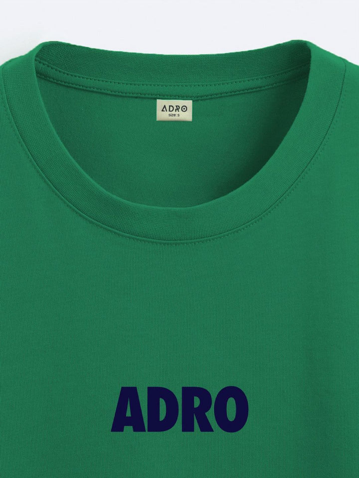 ADRO Men Printed Applique T-shirt