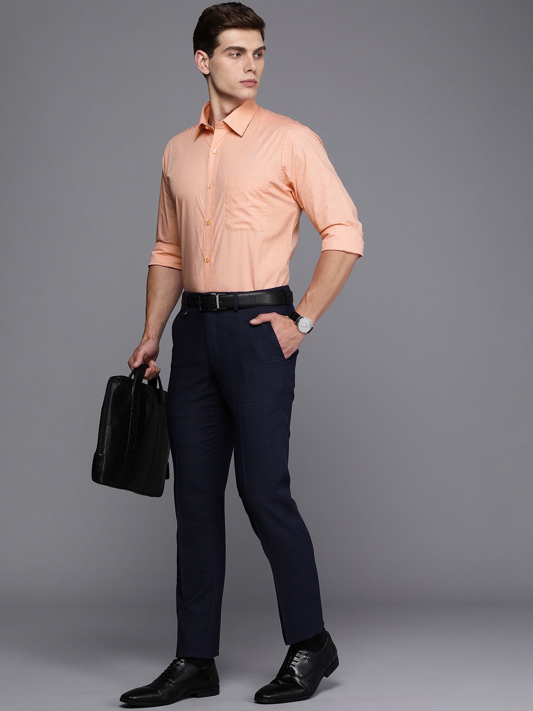 Raymond Pure Cotton Slim Fit Formal Shirt