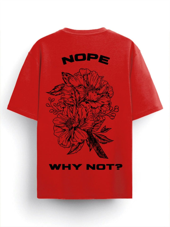 ADRO Men Graphic Printed Round Neck Cotton Oversized T-Shirt