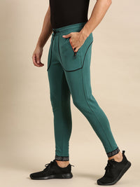 Being Human Men Mid-Rise Joggers With Side Pockets Detail