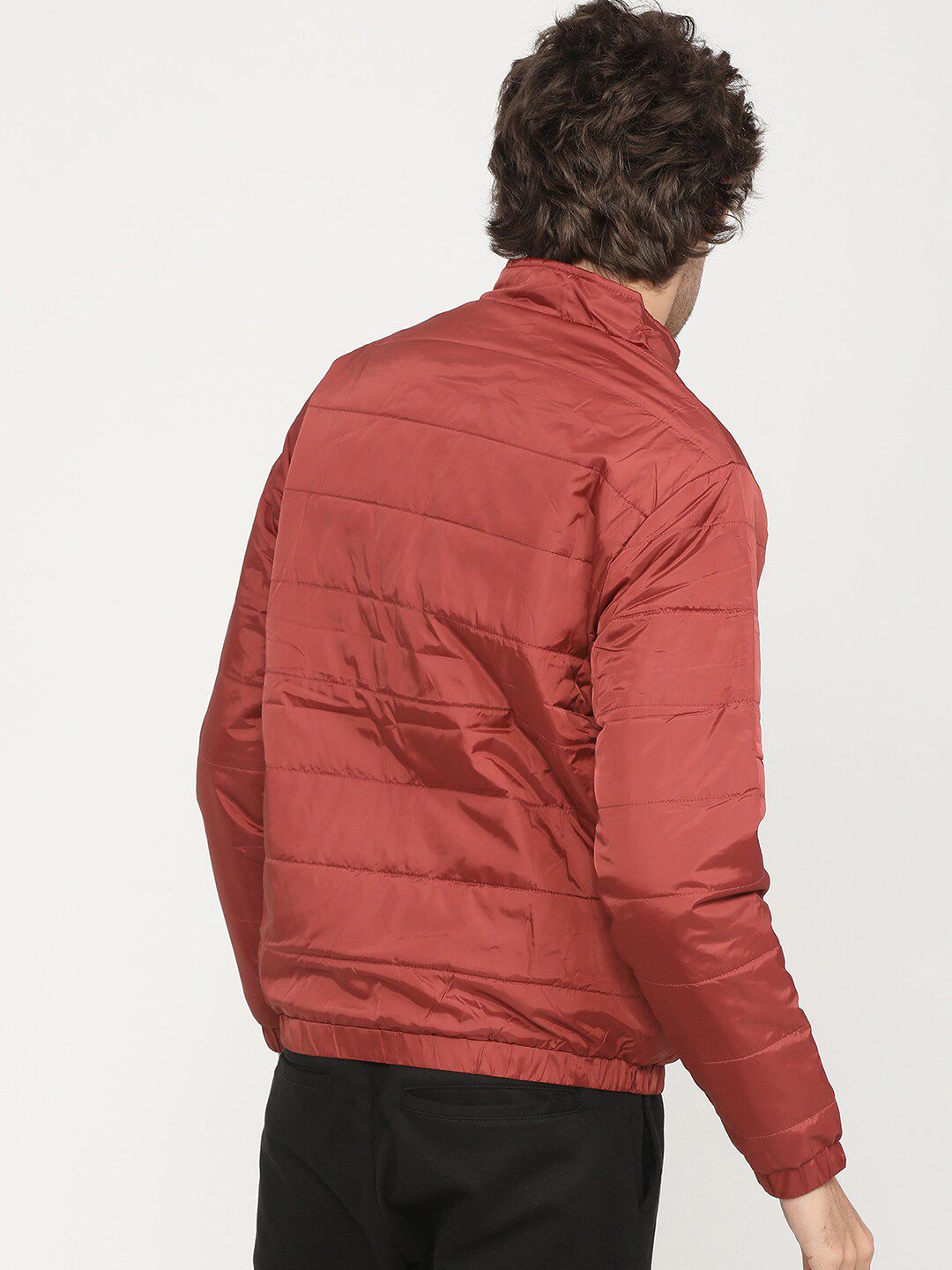 HIGHLANDER Men Rust Puffer Jacket