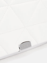 Lino Perros Structured Sling Bag with Quilted Detail