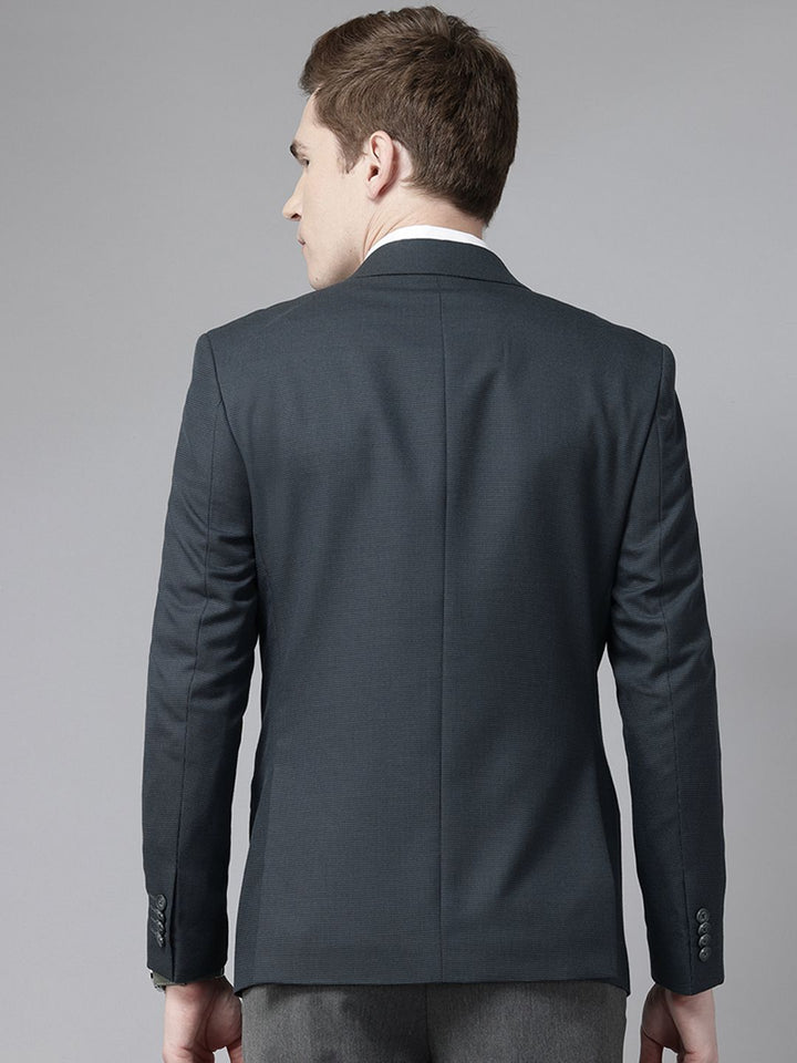 Park Avenue Single-Breasted Slim Fit Formal Blazer