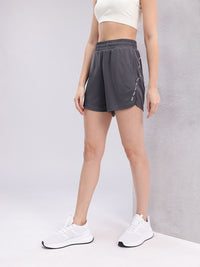 HRX by Hrithik Roshan Women Brand Logo Printed Training Shorts