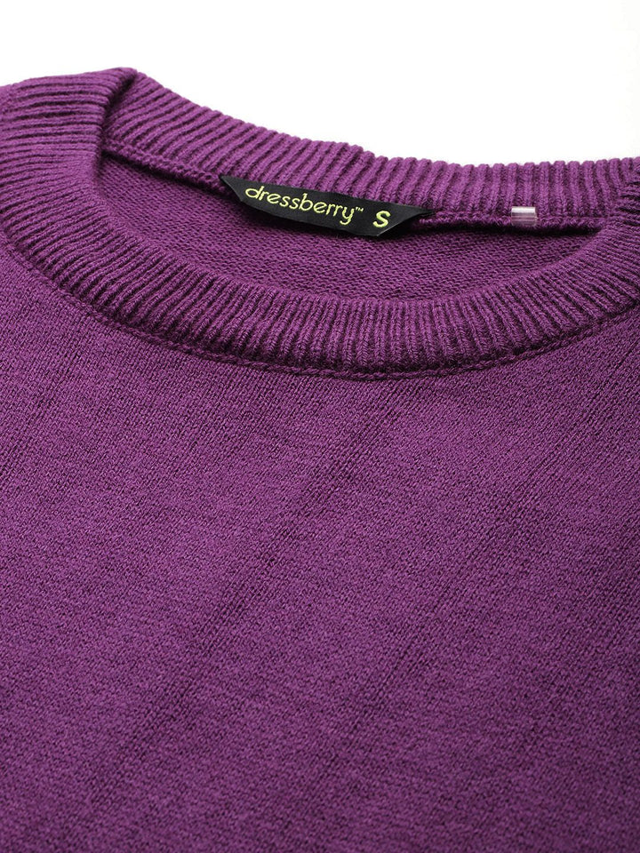 DressBerry Acrylic Casual Pullover