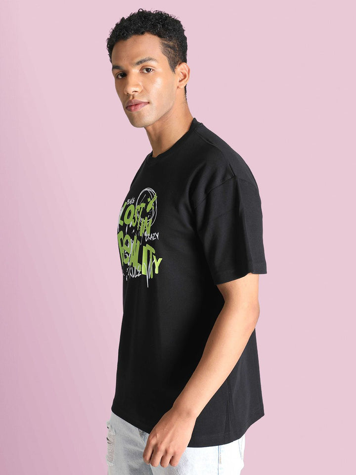Bene Kleed Men Typography Printed Applique T-shirt