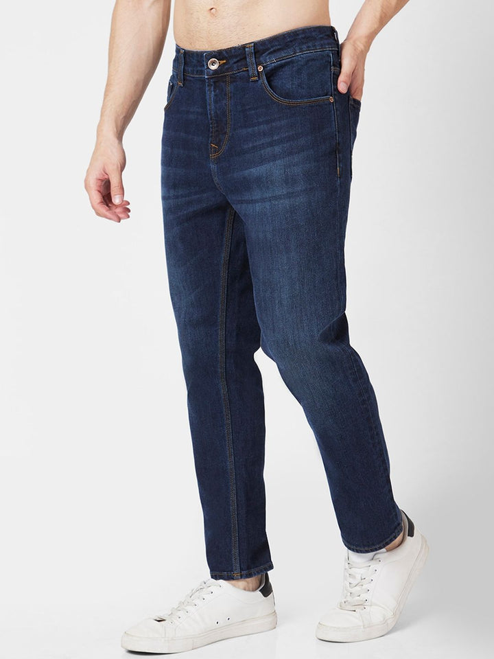 SPYKAR Men Skinny Fit Low-Rise Light Fade Stretchable Jeans
