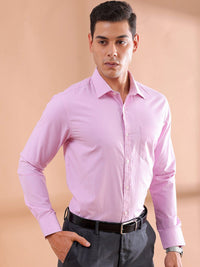 The Indian Garage Co. X Luxe Men Slim Fit Micro Checks Formal Shirt