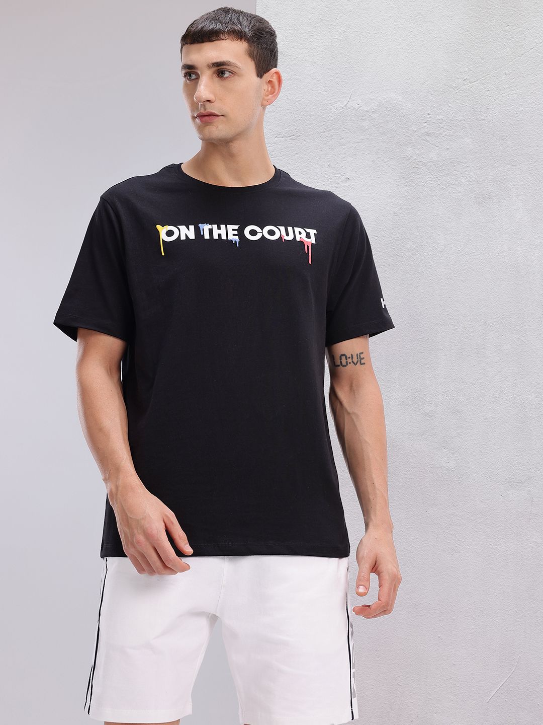 HRX by Hrithik Roshan Men Typography Printed T-shirt