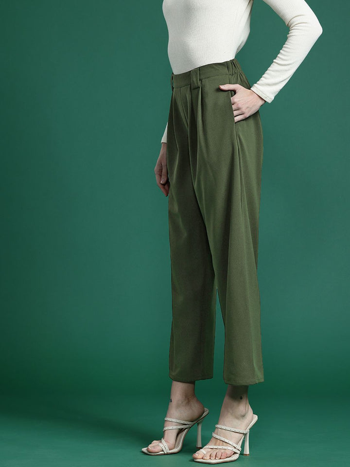 DressBerry Women Pleated Culottes