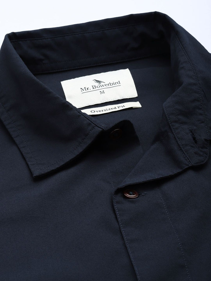 Mr Bowerbird Solid Oversized Casual Shirt