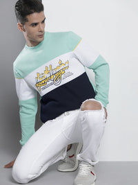 The Indian Garage Co Men Green Printed Sweatshirt