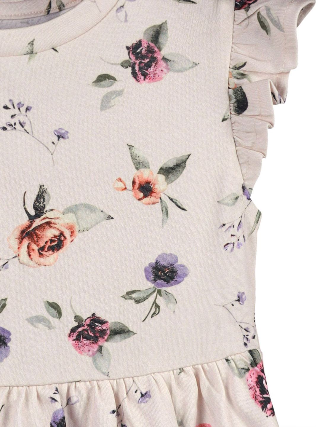 HELLCAT Girls Pack of 2 Printed Flutter Sleeve A-Line Dress