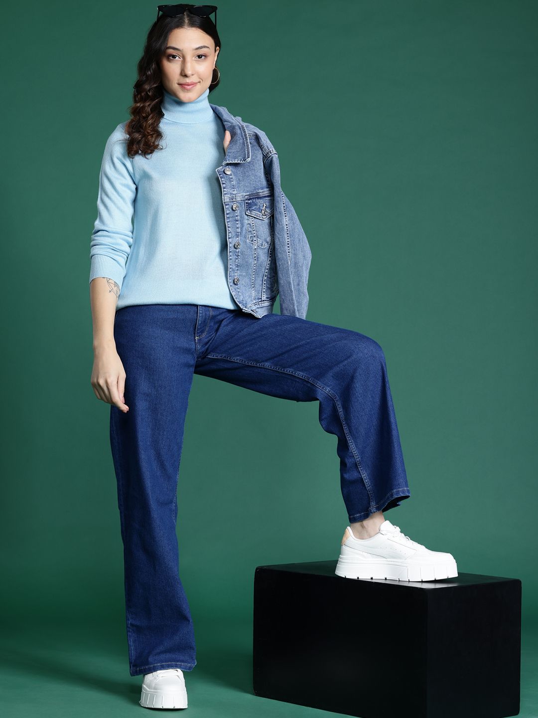 DressBerry High Neck Pullover