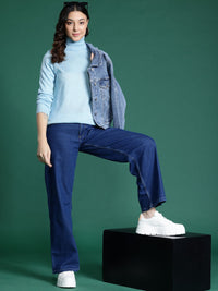 DressBerry High Neck Pullover