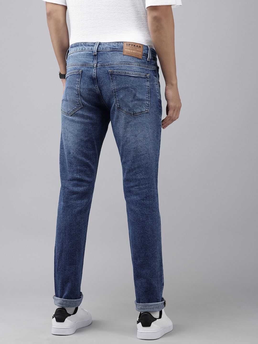 SPYKAR Men Rover Heavy Fade Stretchable Jeans
