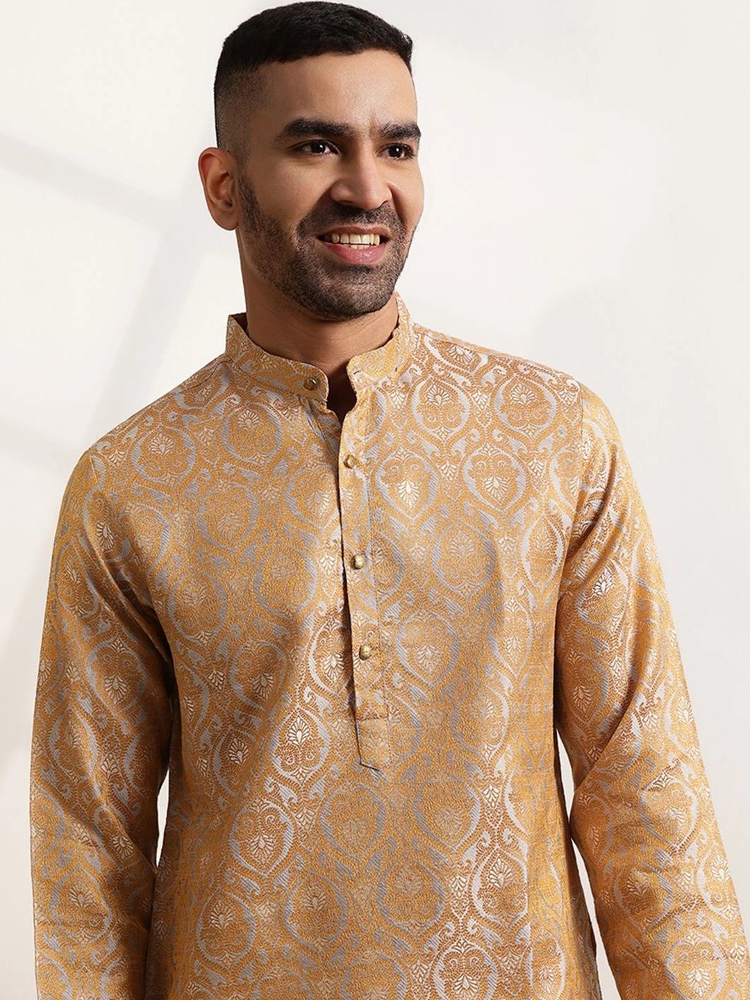 Anouk Men Ethnic Motifs Regular Kurta with Trousers