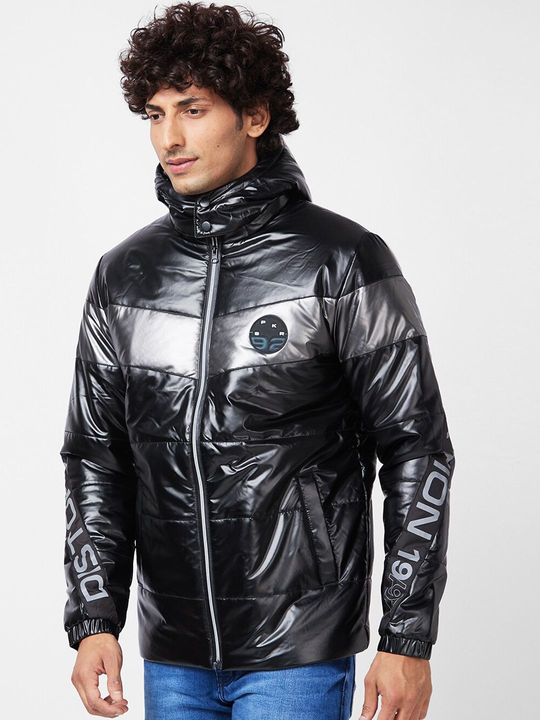 SPYKAR Hooded Puffer Jacket