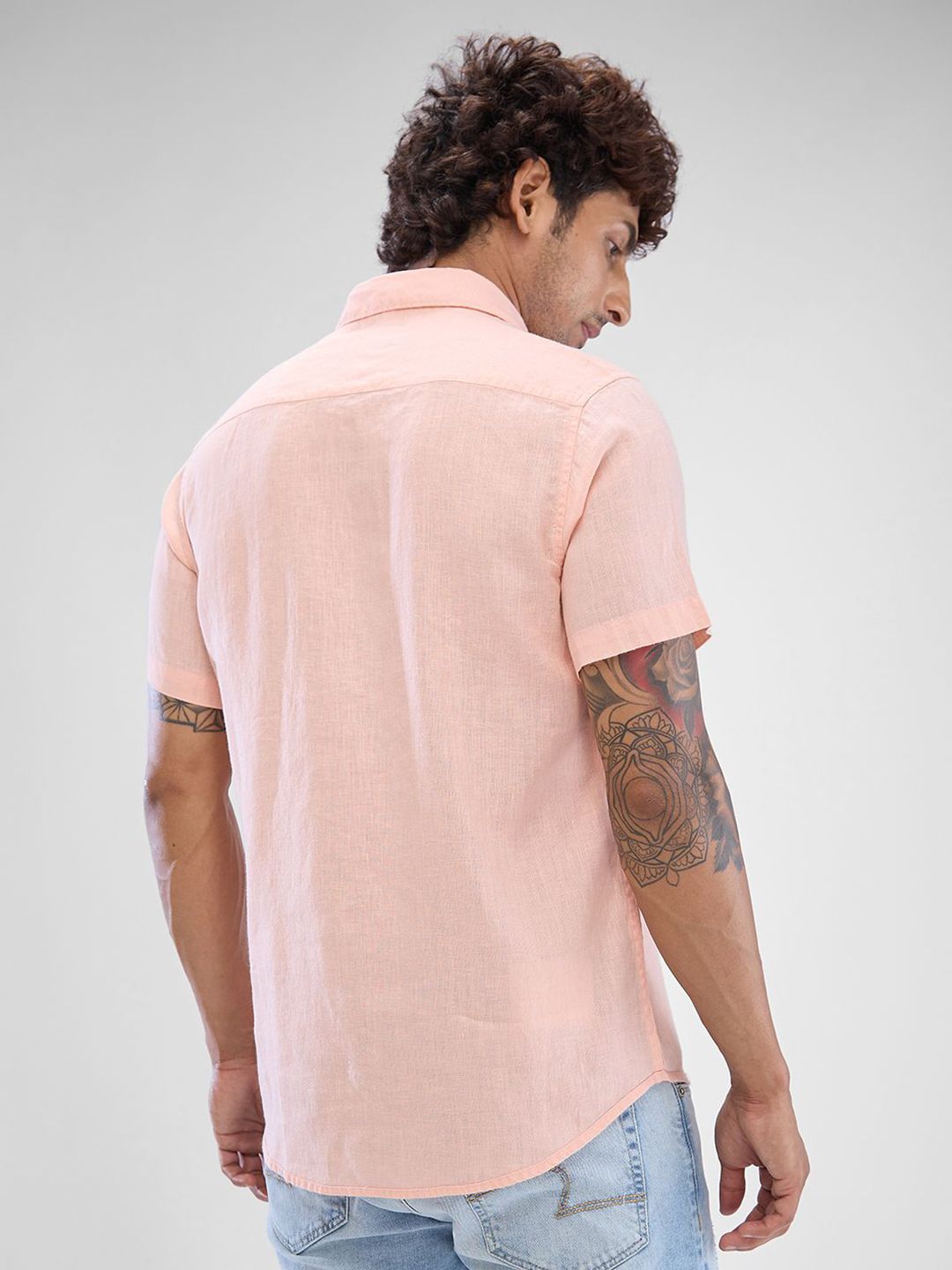 SPYKAR Men Slim Fit Opaque Casual Shirt