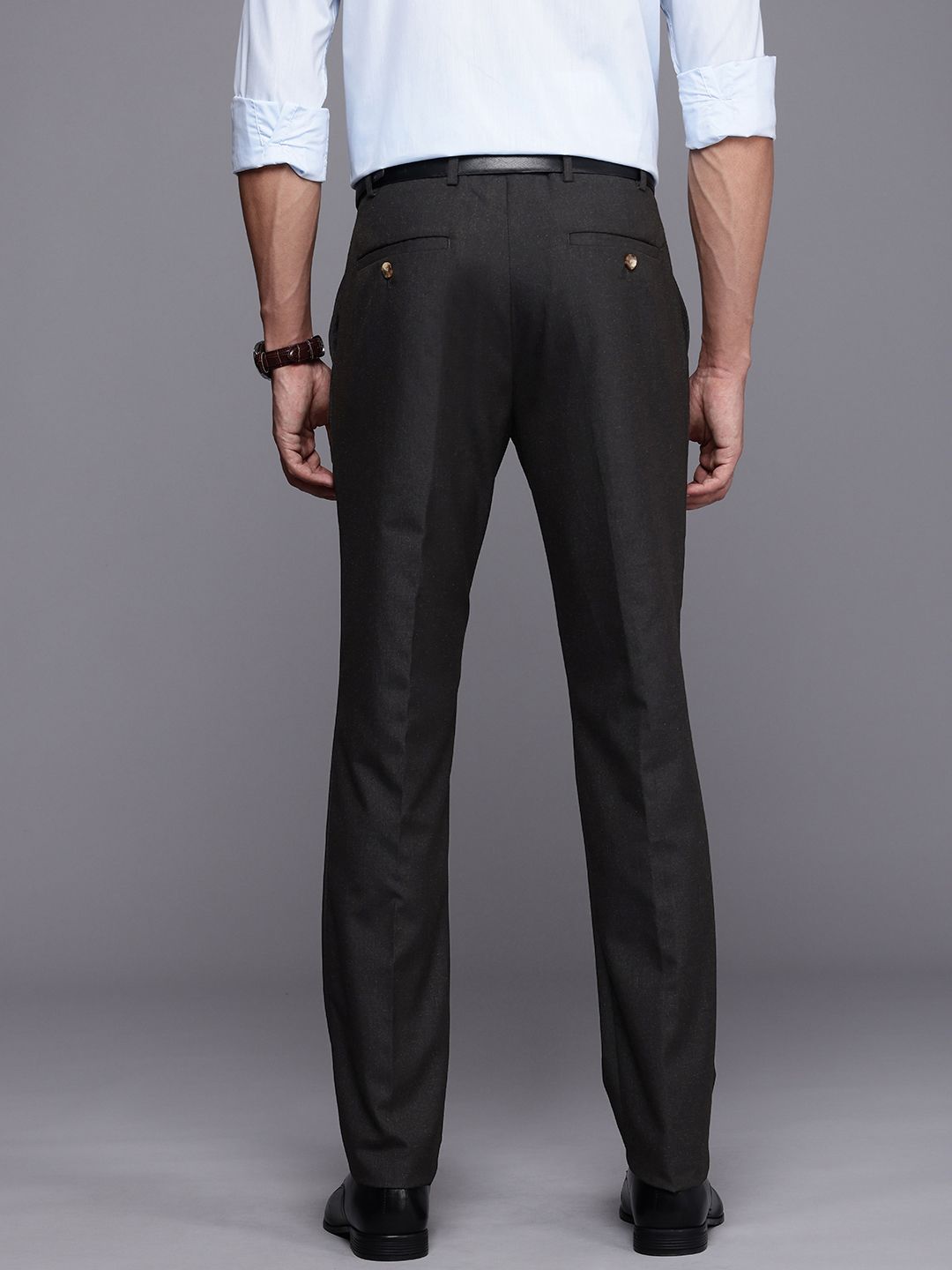 Raymond Men Slim Fit Formal Trousers