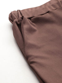 DressBerry Women Loose Fit Mid-Rise Trousers