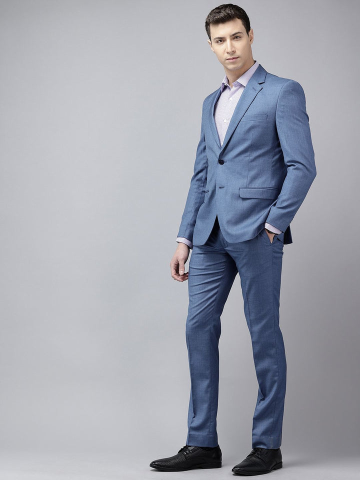 Park Avenue Slim Fit Single-Breasted Two-Piece Party Suit