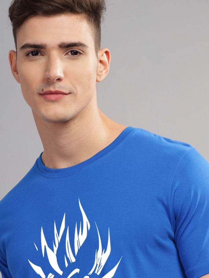 ADRO Men Typography Printed Raw Edge T-shirt