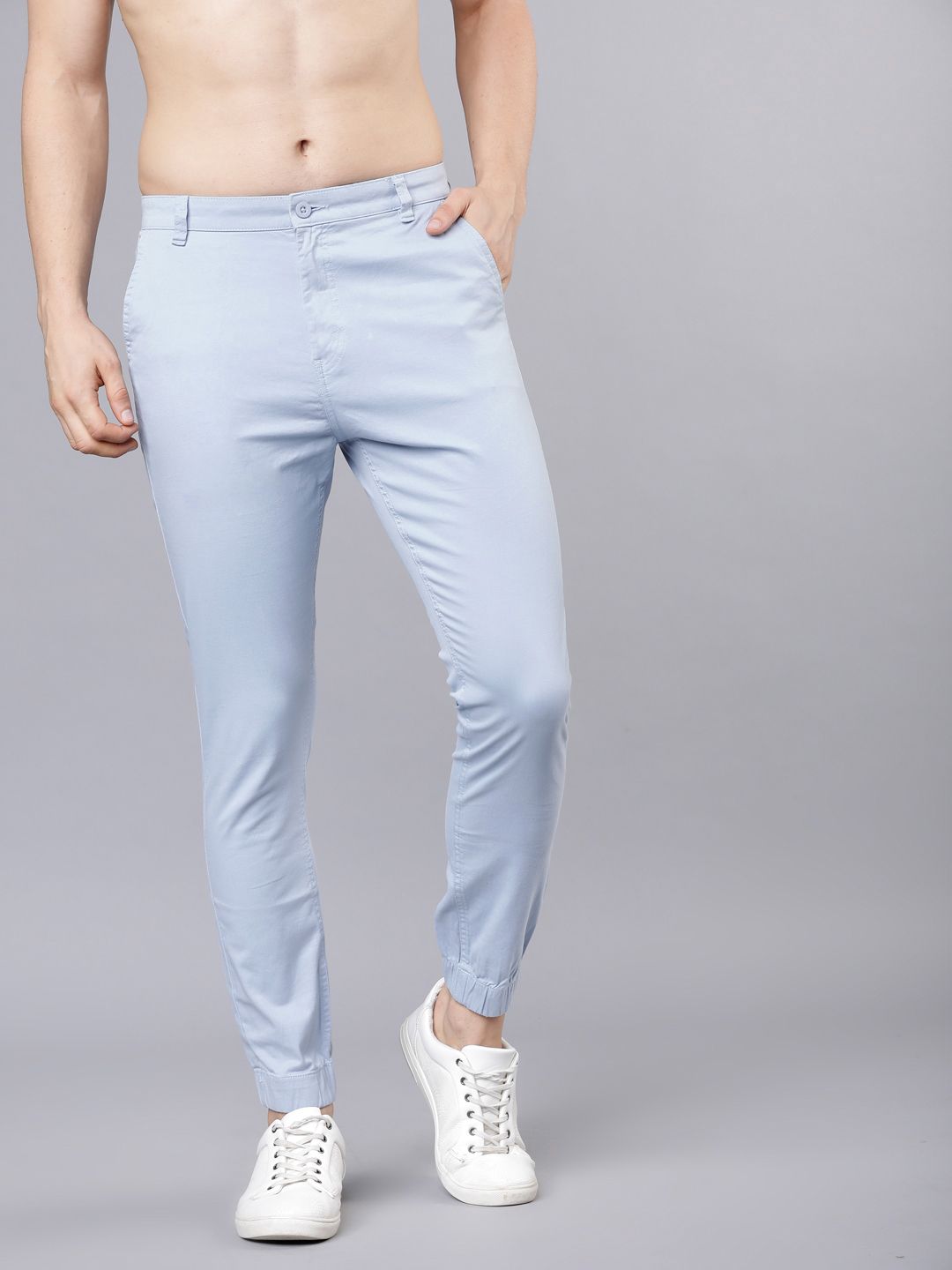 HIGHLANDER Men Blue Slim Fit Joggers