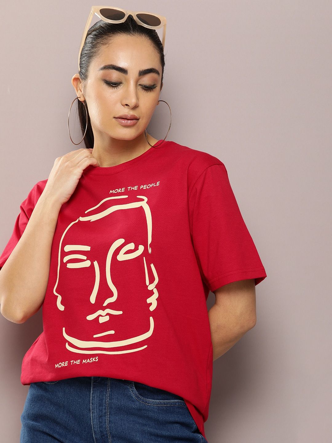DILLINGER Graphic Printed Oversized Pure Cotton T-Shirt