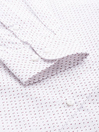 Raymond Pure Cotton Slim Fit Printed Formal Shirt