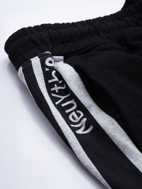 The Indian Garage Co Men Self Design Slim Fit Joggers