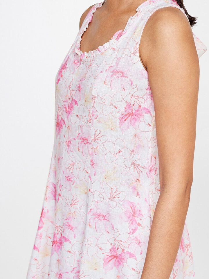 AND Floral Printed Fit & Flare Midi Dress
