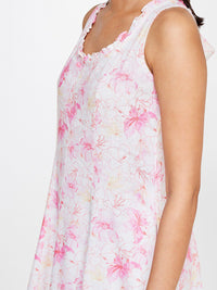AND Floral Printed Fit & Flare Midi Dress