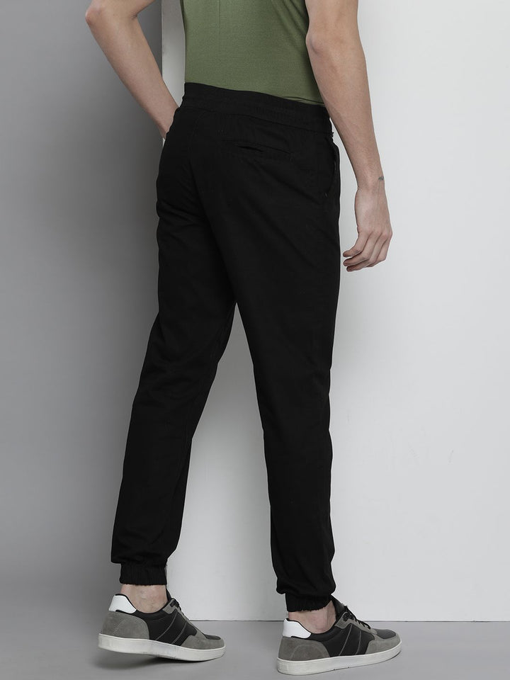 The Indian Garage Co Men Mid-Rise Slim Fit Joggers