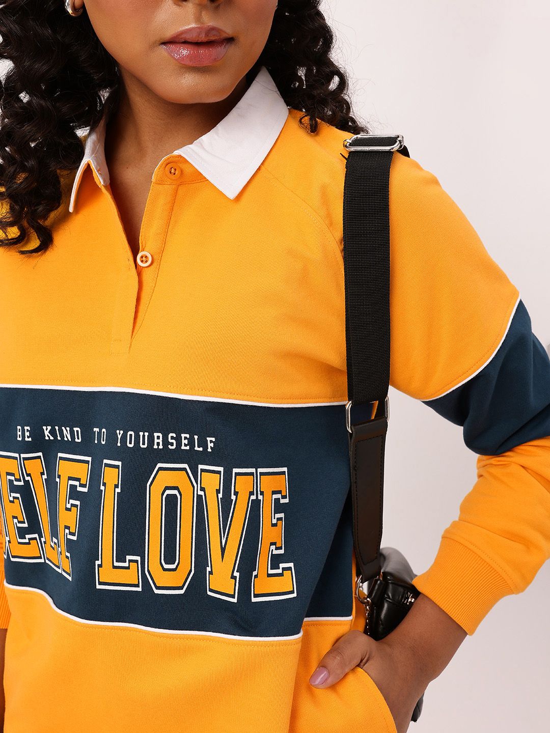 DressBerry Sporty Sophistication Typography Sweatshirts