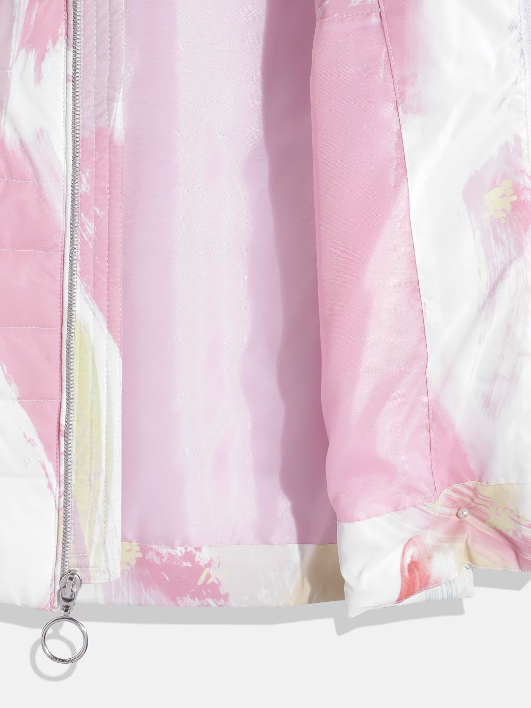 Monte Carlo Teen Girls Abstract Printed Padded Jacket