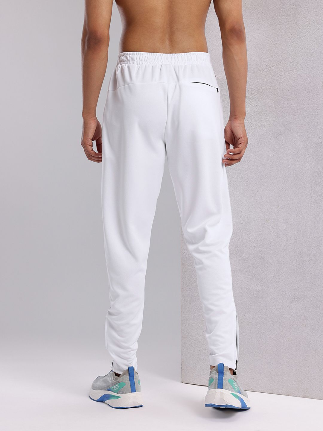 HRX by Hrithik Roshan Men Zipped Hem Rapid-Dry Running Track Pants