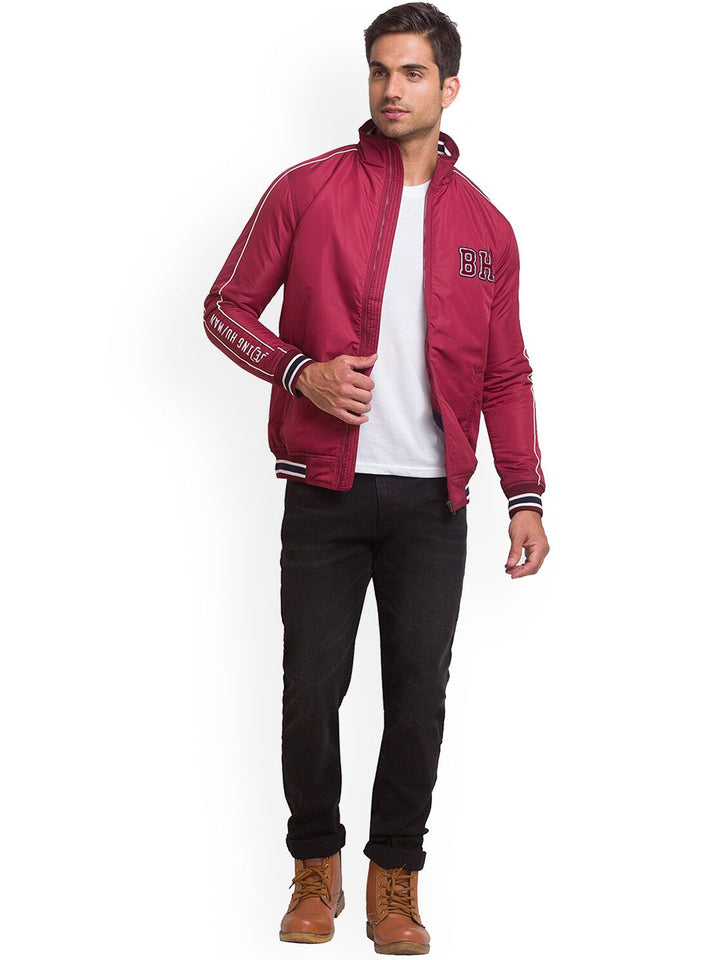 Being Human Stand Collar Bomber Jacket