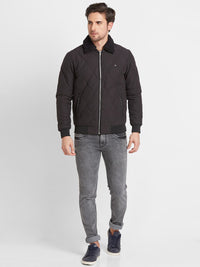 Being Human Spread Collar Quilted Jacket