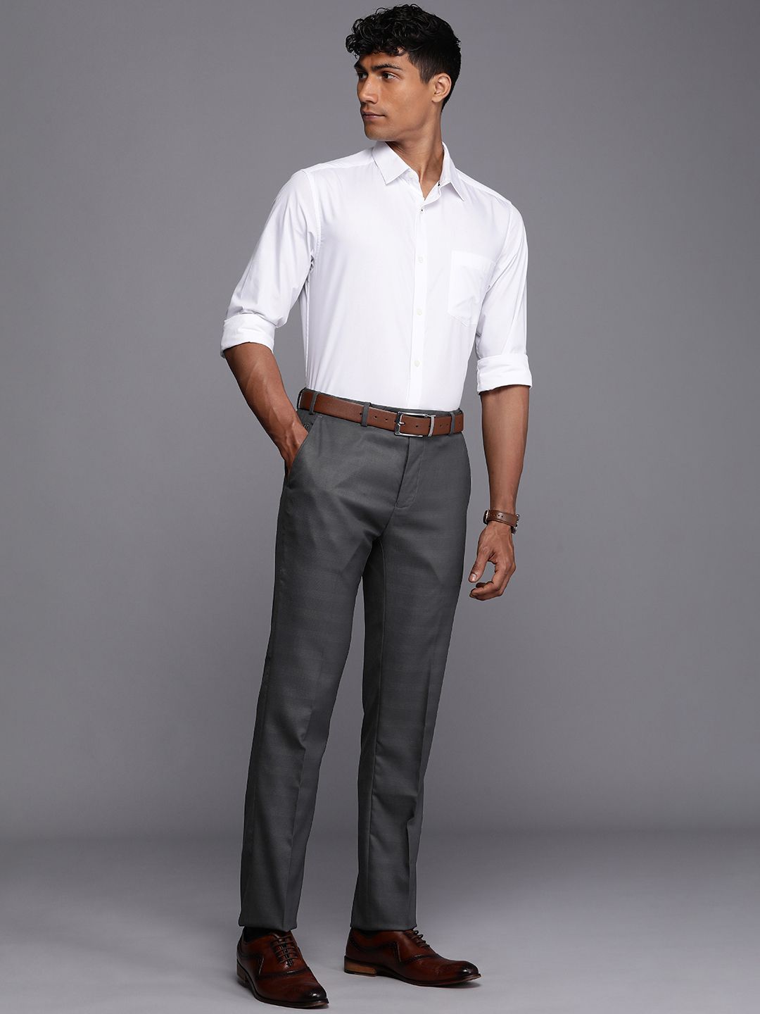 Raymond Men Slim Fit Trousers
