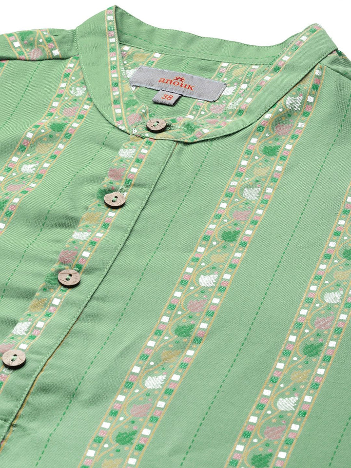 Anouk Printed Straight Kurta
