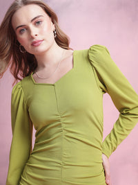 DressBerry Ruched Bodycon Dress