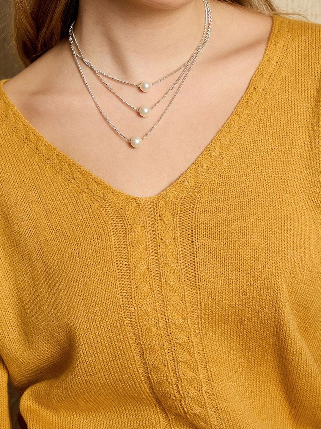 Berrylush Women V-Neck Pullover Sweaters