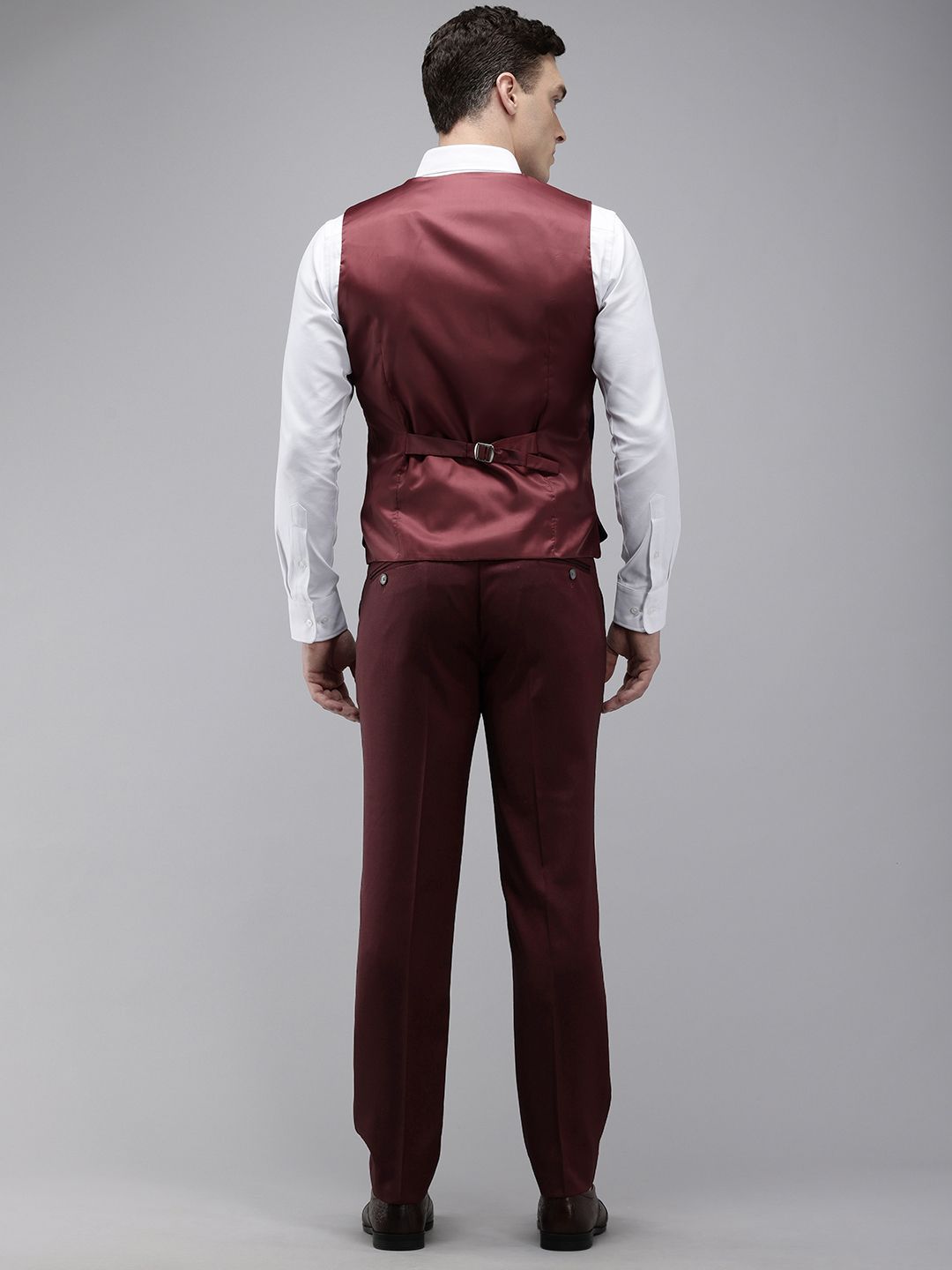 Park Avenue Single Breasted Slim Fit 3-Piece Party Wear Suit
