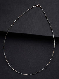 PRIONI 925 Sterling Silver Rose Gold & Rantai Saduran Rhodium