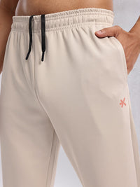 HRX by Hrithik Roshan Men Mid-Rise Rapid-Dry Running Track Pants with Side Taping Detail