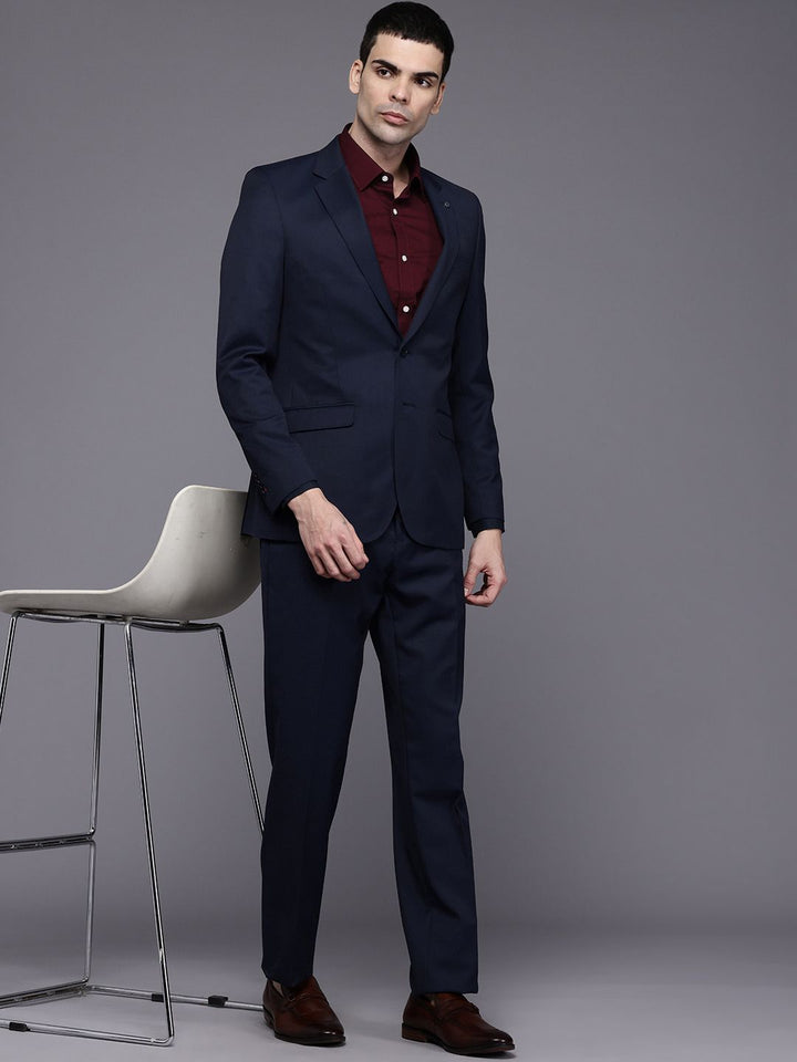 Raymond Regular Fit Single Breasted Formal Blazer With Trouser