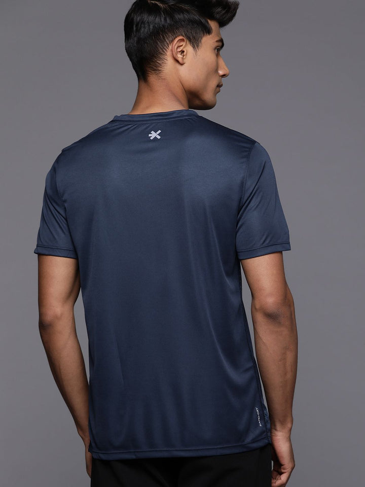 HRX by Hrithik Roshan Men Typography Printed Rapid-Dry Training T-shirt